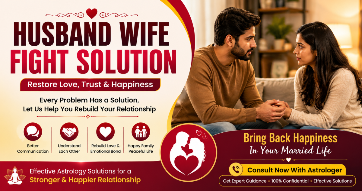 Husband Wife Fight Solution