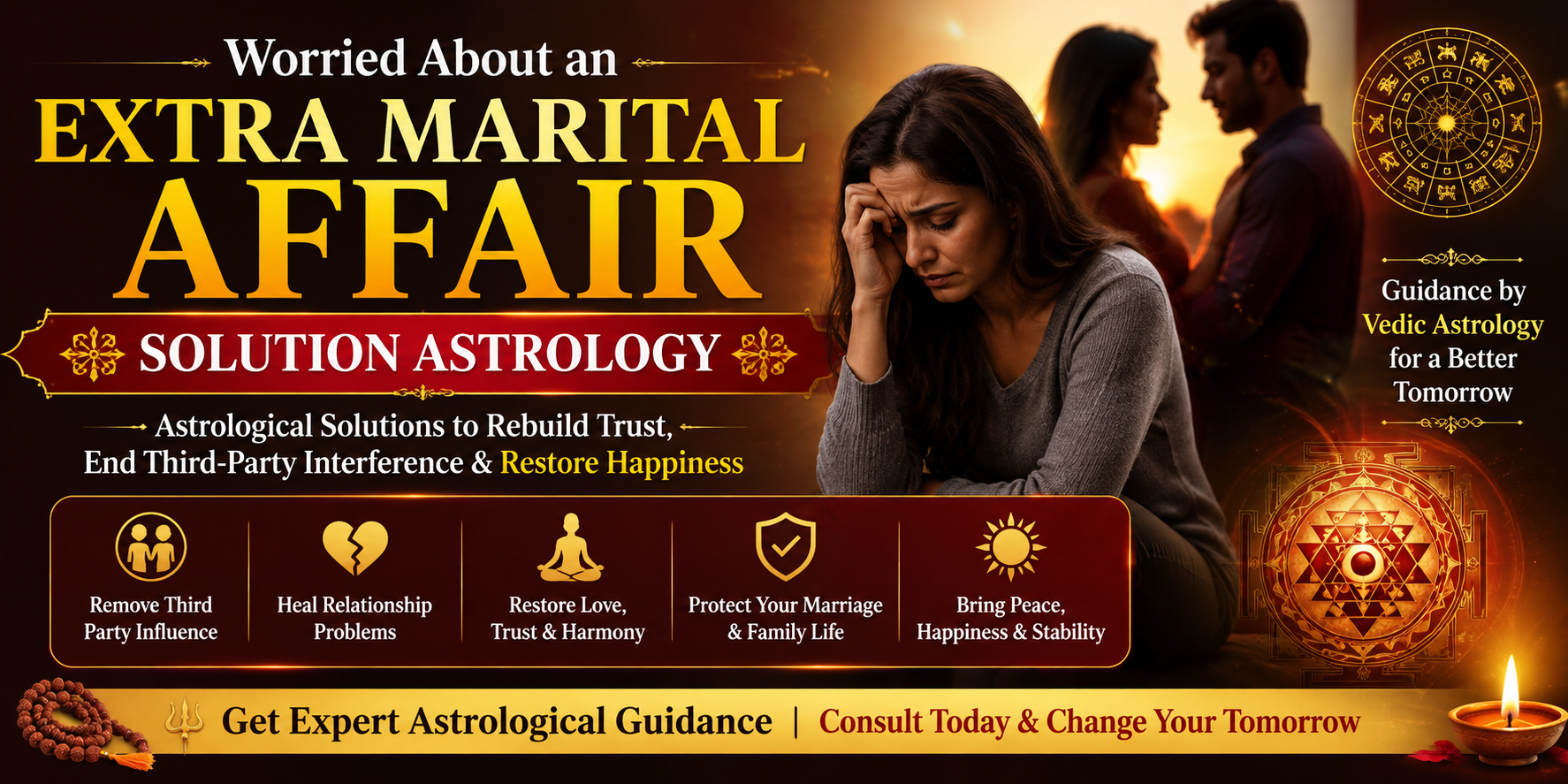 Extra Marital Affair Solution Astrology