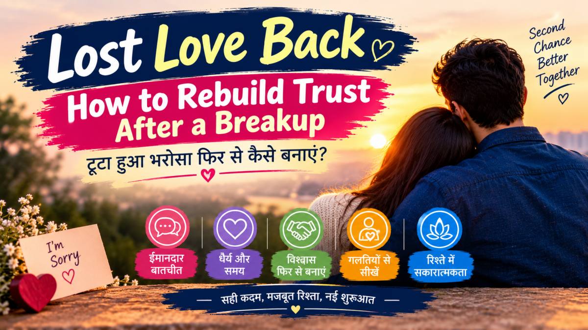 How to get lost love back