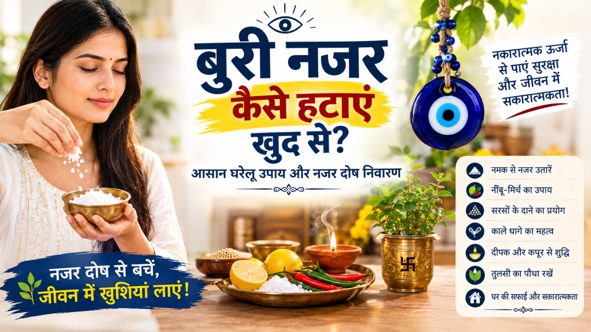 how to remove buri nazar by yourself