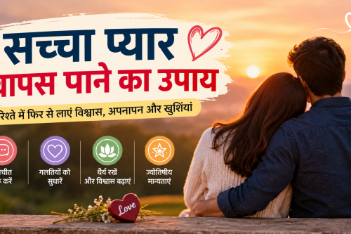 खोया हुआ प्यार वापस पाने का उपाय