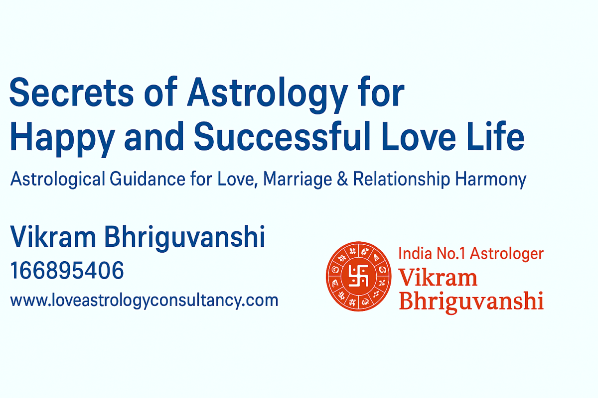 Secrets of Astrology for Happy and Successful Love Life