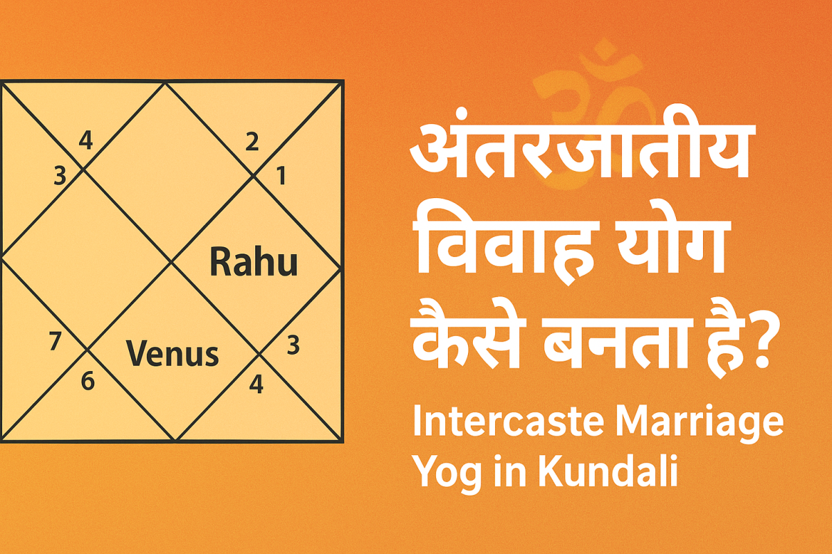 अंतरजातीय विवाह योग