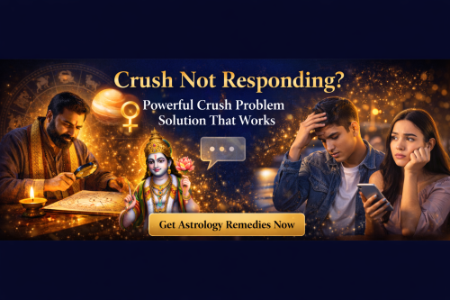 Crush not responding to your texts? Discover powerful Crush Problem Solution with effective astrology remedies to make your crush love you back.