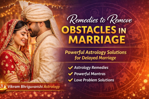 Astrology remedies for marriage obstacles